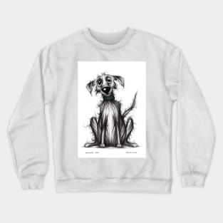 Homeless dog Crewneck Sweatshirt